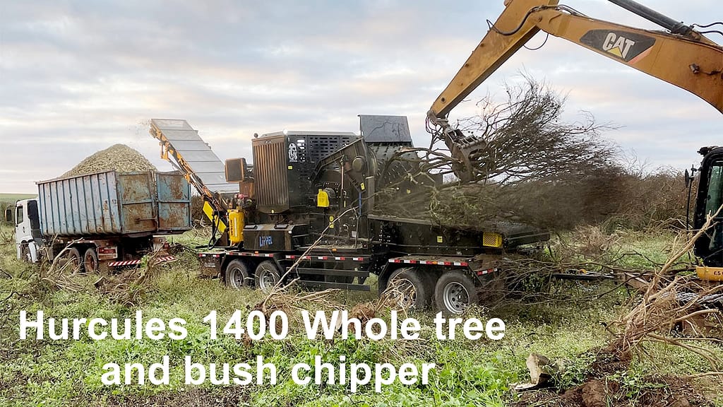 1400 whole tree chipper and / or grinder with label 1400 whole tree chipper and / or grinder with label