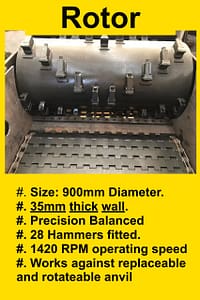 Explanation of 35mm thick walled Rotor