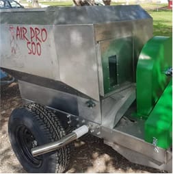 Grain and pellet air distributor