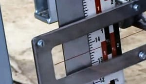 Easy and true Precise calibration for plank sizing