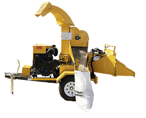 Wood chipper Hydraulic feed with optional grinder