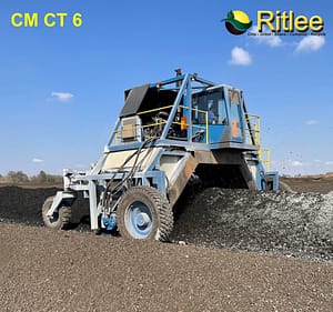 CT6 6 meter compost turner SA Manufactured
