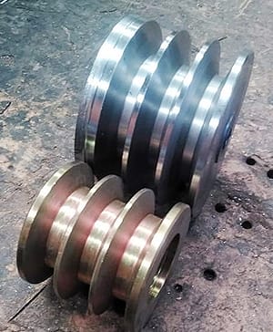 Larger Pullies and inner bearings