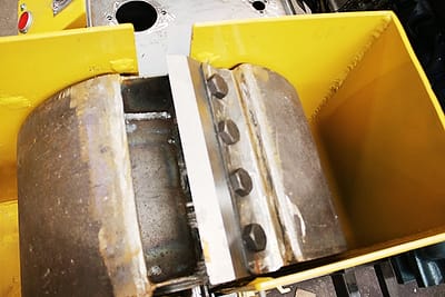 Drum, Blade, Locking plate, 4x bolts