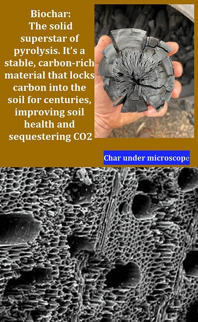 Bio Char what it looks Like up close!