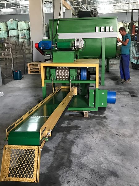 Briquette manufacture equipment