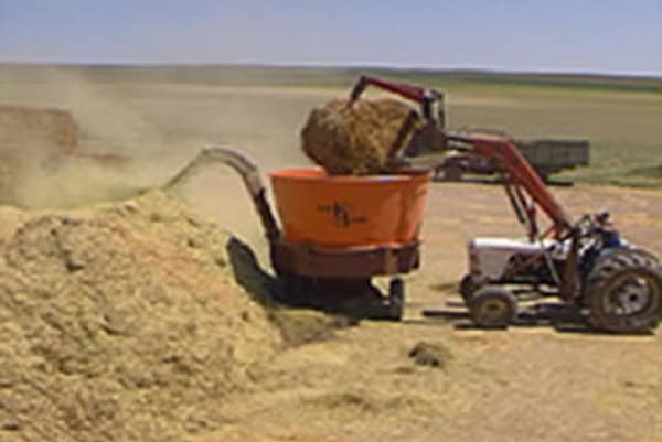 Feed Bale grinder