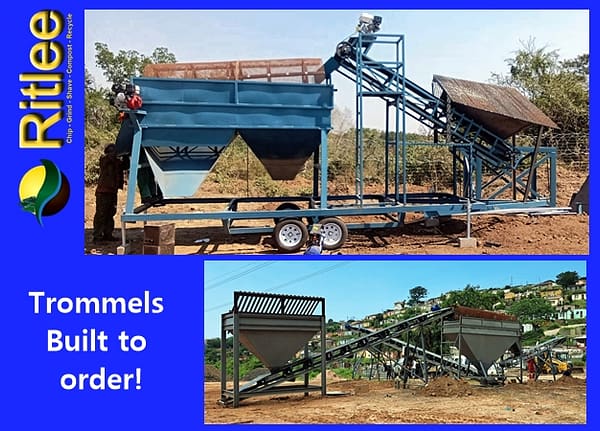 2x different Trommel setups All Built to order