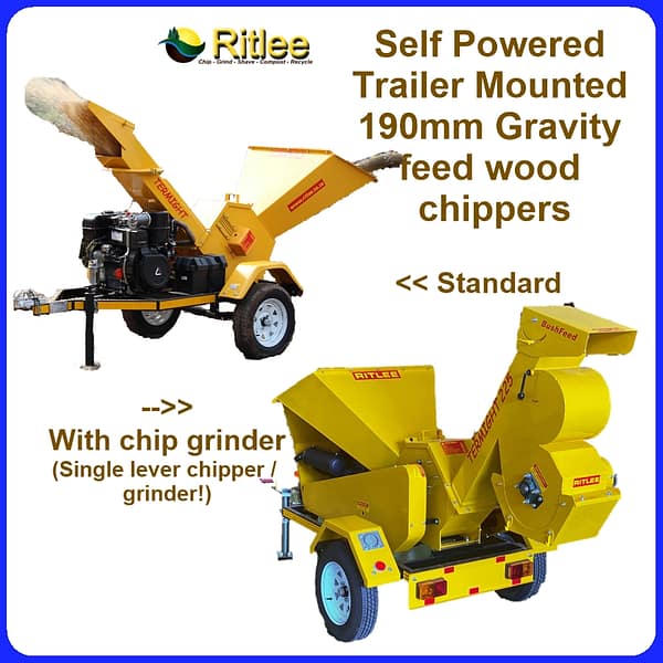 Wood Chippers, Grinders & Mills