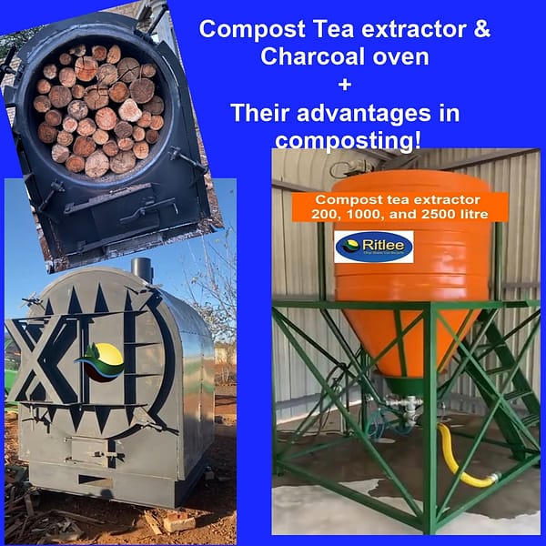 Compost Tea, Charcoal, Biochar, Wood Vinegar – All Equipment for: